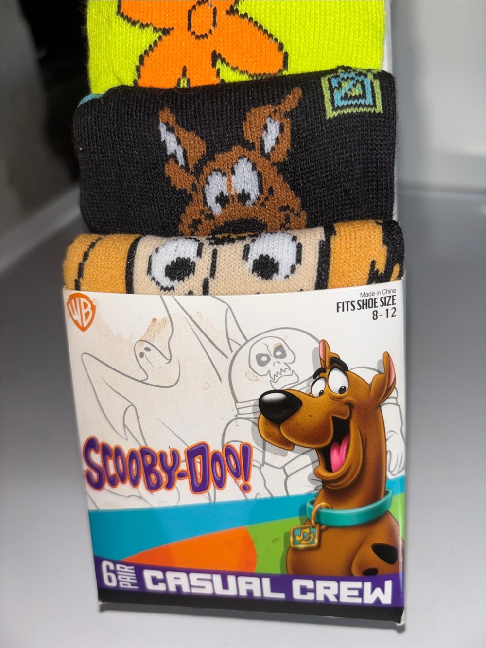 Scooby-Doo™ Men’s Casual Crew Socks - Multicolor Pack - Picture 4 of 4